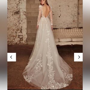 Calla Blanche’s Wyatt by L’amour Wedding Dress